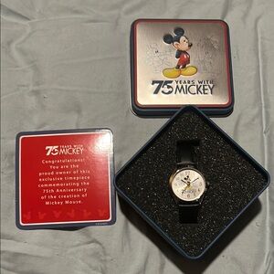 75 Years with Mickey Disney Watch (New)